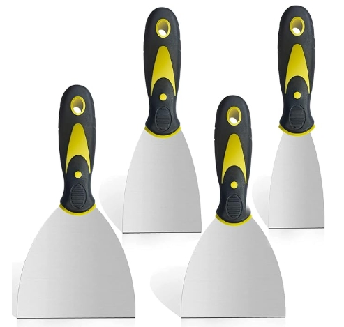 Putty Knife Scraper with Plastic Handle Stainless Steel