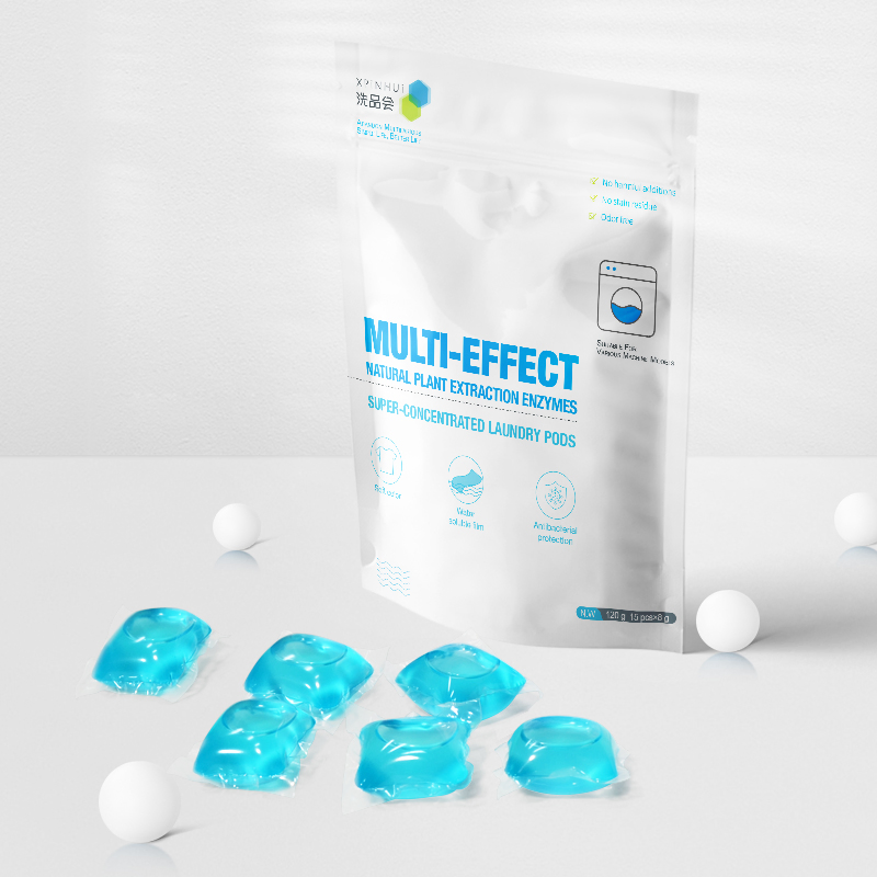 (Professional OEM/ODM) 8g/10g/12g Super-concentrated Detergent Liquid Laundry Pods