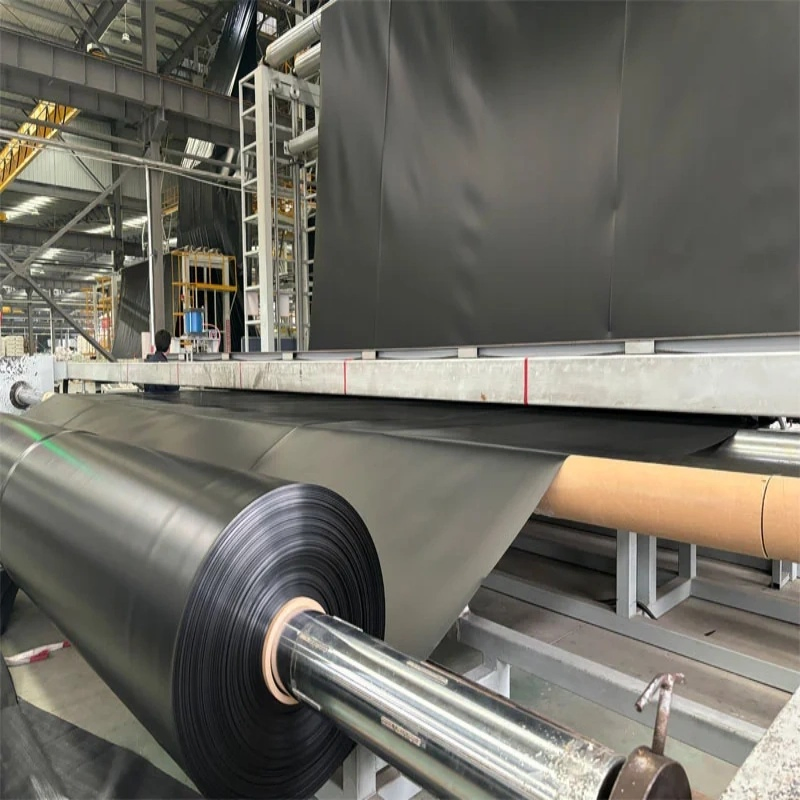 High Tensile Strength HDPE Geomembrane Pond Liner Dam Liner for Fish Farm Landfill in Indonesia
