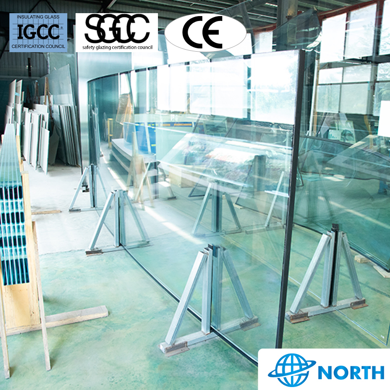 4-19mm Clear Low Iron Tinted Frosted Low E Tempered Laminated Insulating Window Curtain Wall Architectural Safety Building Glass with CE SGCC ANSI Certification