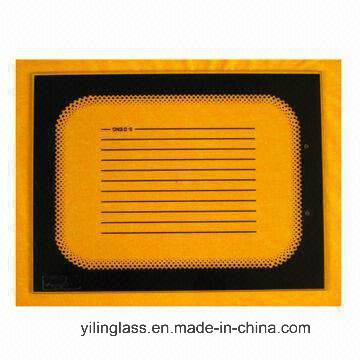 High Quality Hot Sale Tempered Printing Glass for Roaster Door