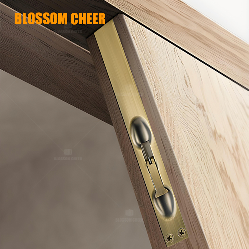 Premium Stainless Steel Double-Open Door Bolt for Security