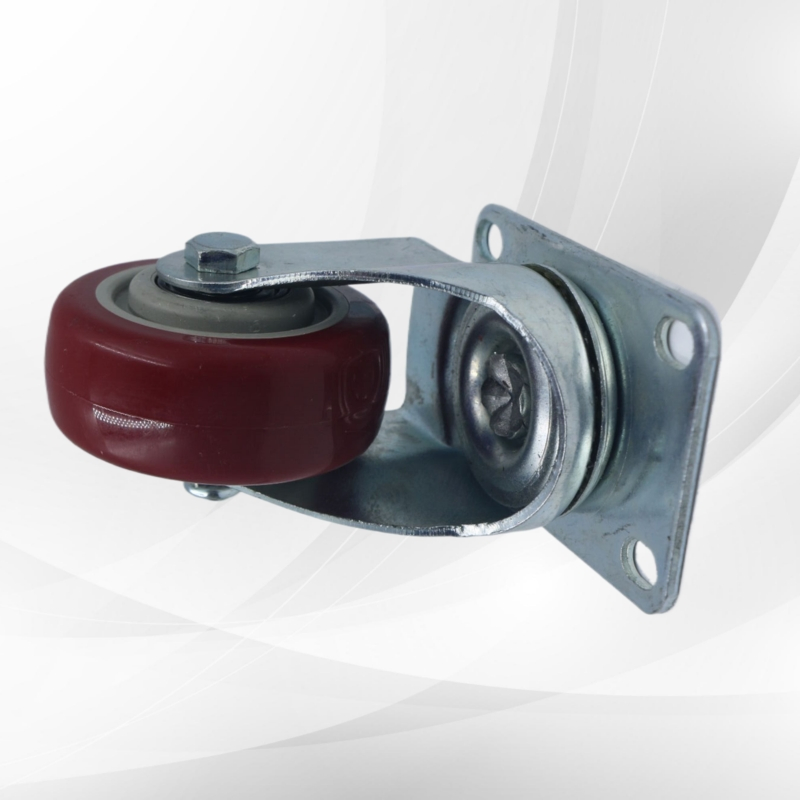 Universal Wheel Trolley Silent Pulley Industrial Solid Casters