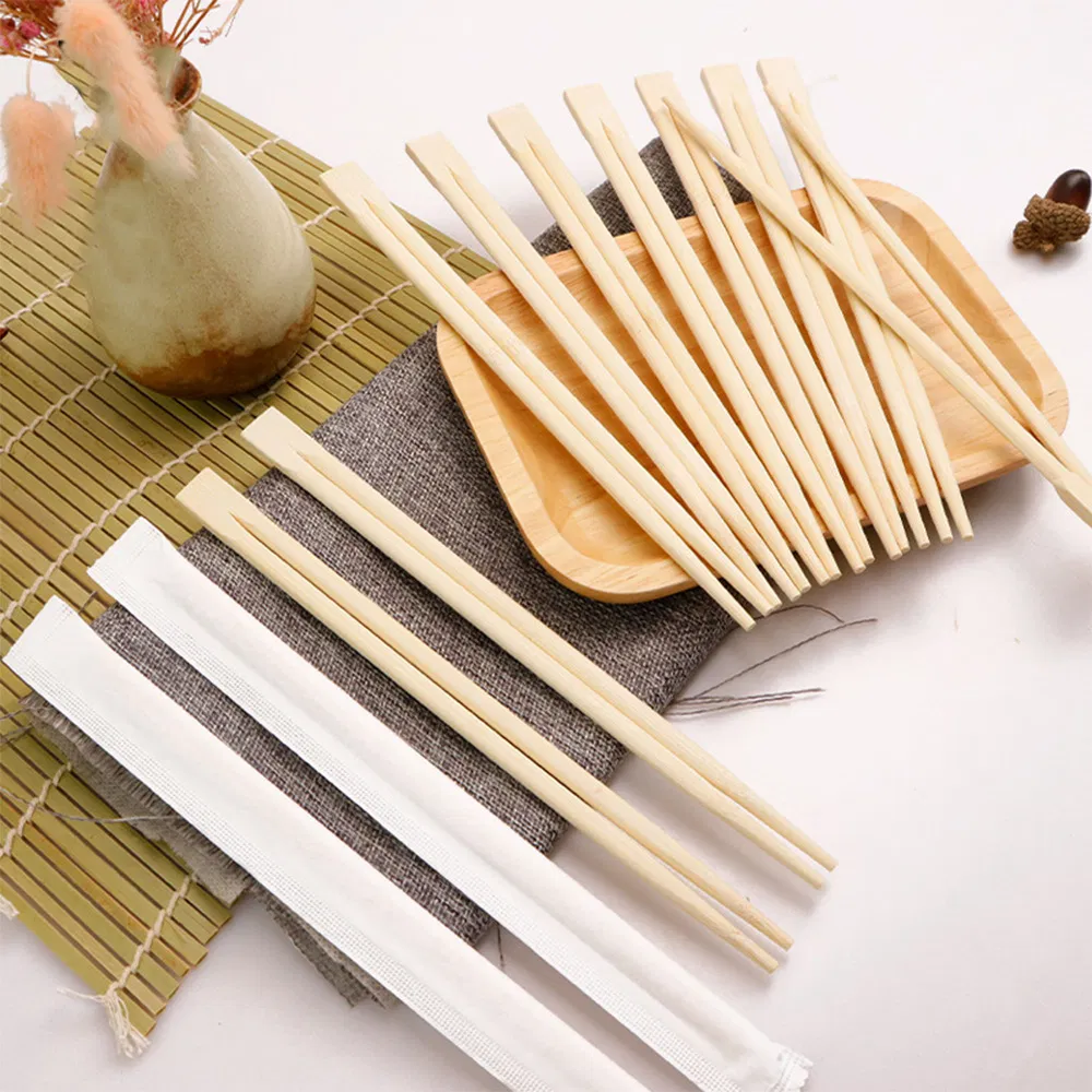 Biodegradable Natural 210mm Bamboo Chopsticks Utensils Premium