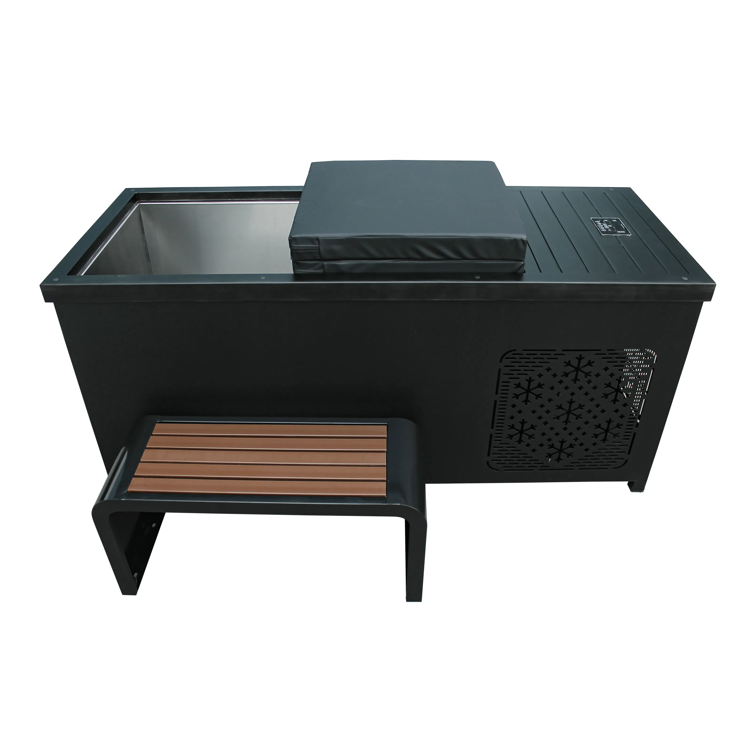 2025 Athletes Fitness Ice Tub Recovery Cold Plunge Outdoor Wooden Bathtub