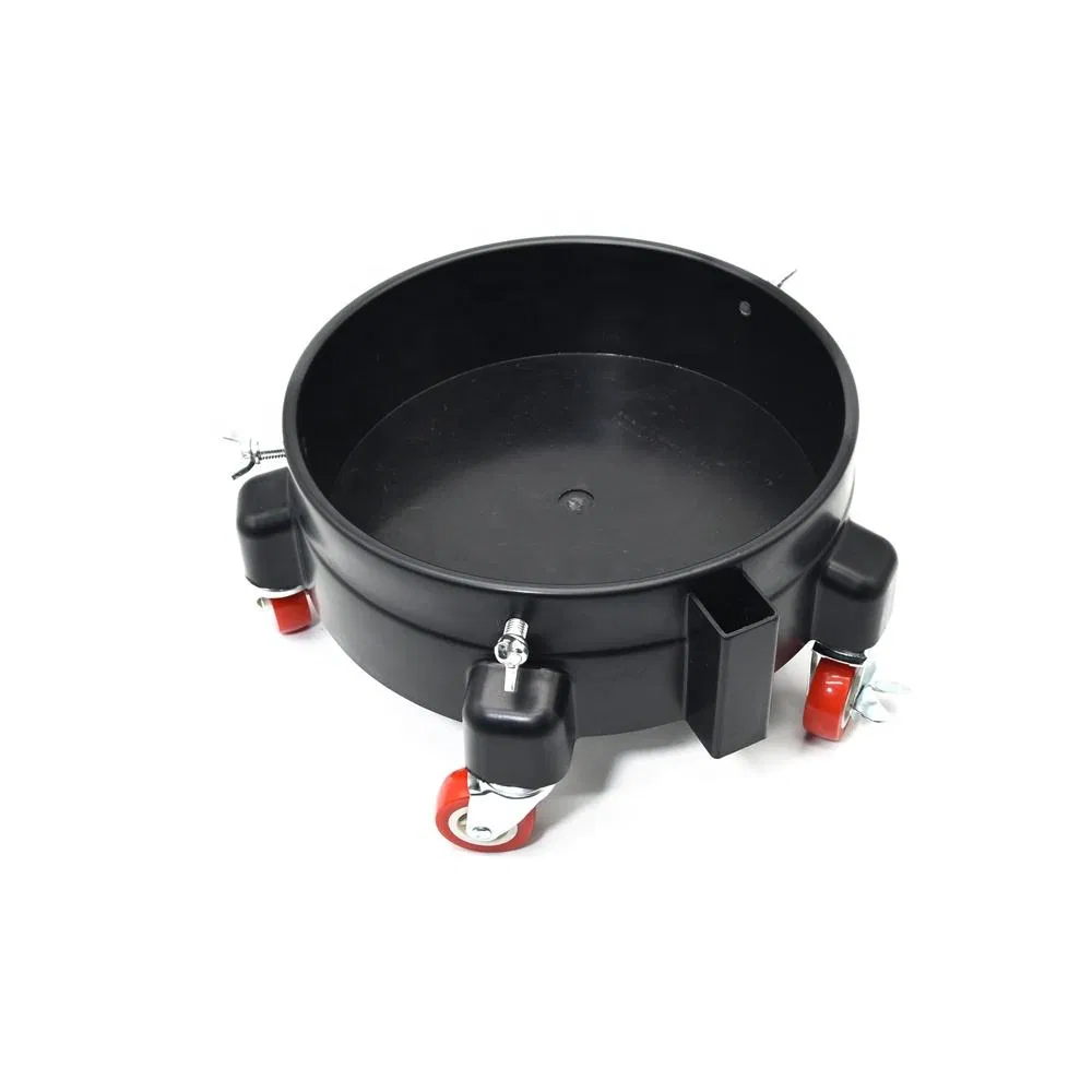 Shineopen 360 Degree Wash Bucket Round Moving Dolly Hold up to 5 Gallon Bucket Seats