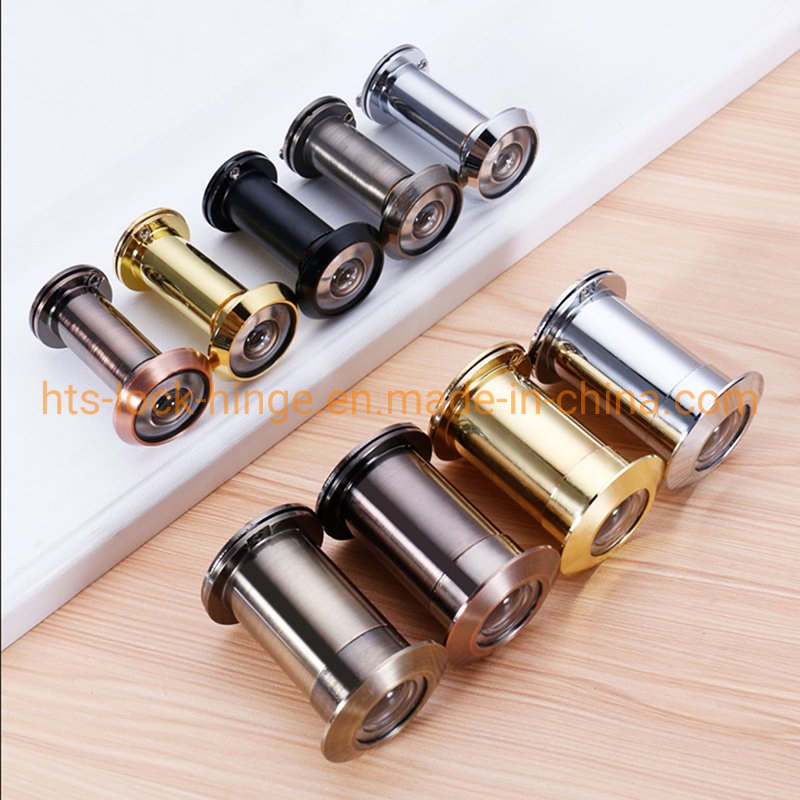 Door Viewer Series 200 Degree Wide Angle with Rotating Privacy Cover by Zinc Alloy Door Viewer