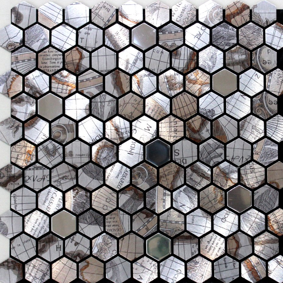 Мозаичная плитка MyWow 30x30 мм, влагостойкая