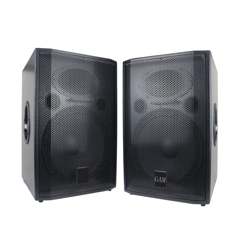 Hot Selling Powered 2.0 Passive Speaker 15 Inch 2 Way Full Range 400W Professional Stage Audio