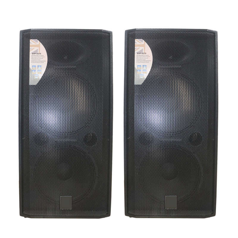 Evp-X215 Double 15inch Big Power Wooden Passive Speakers Audio Speaker