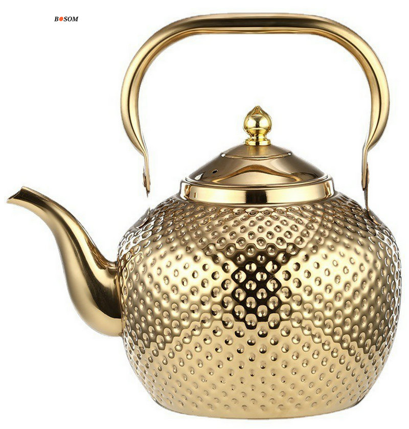 Чайник из нержавеющей стали в арабском стиле, 1.2-2.0 л