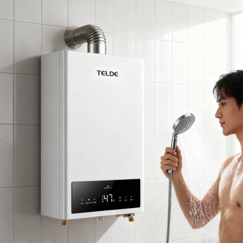 High-Efficiency Gas Water Heater for Instant Hot Water Supply