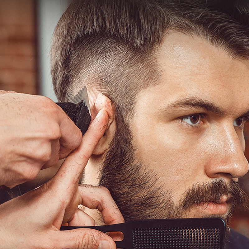 Durable USB Beard Trimmer Hair Clipper Shaver for Men's