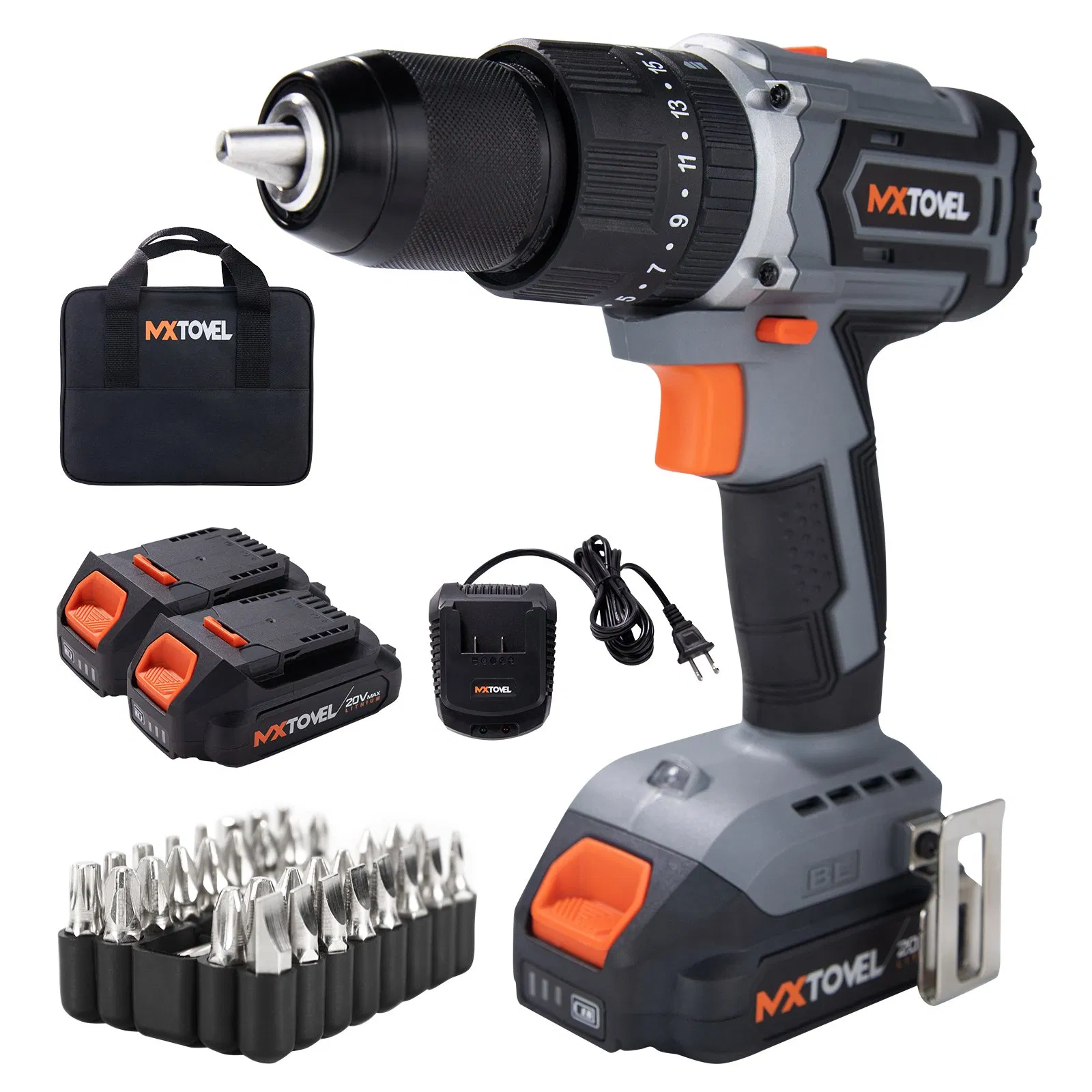 20V Professional Cordless Brushless Hammer Drill