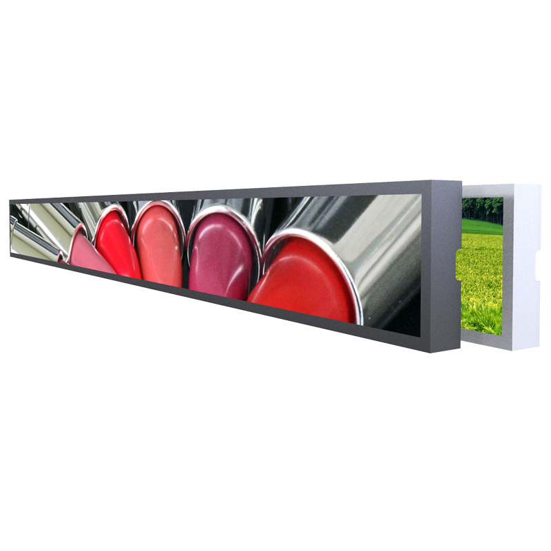 Wall Mounted Shelf Edge Display High Brightness LCD Bar Screen