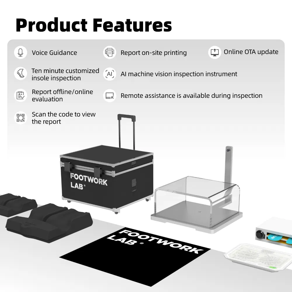 Custom Orthotics Foot Scanner Orthopedic Insoles Scanner Foot Templates Machine