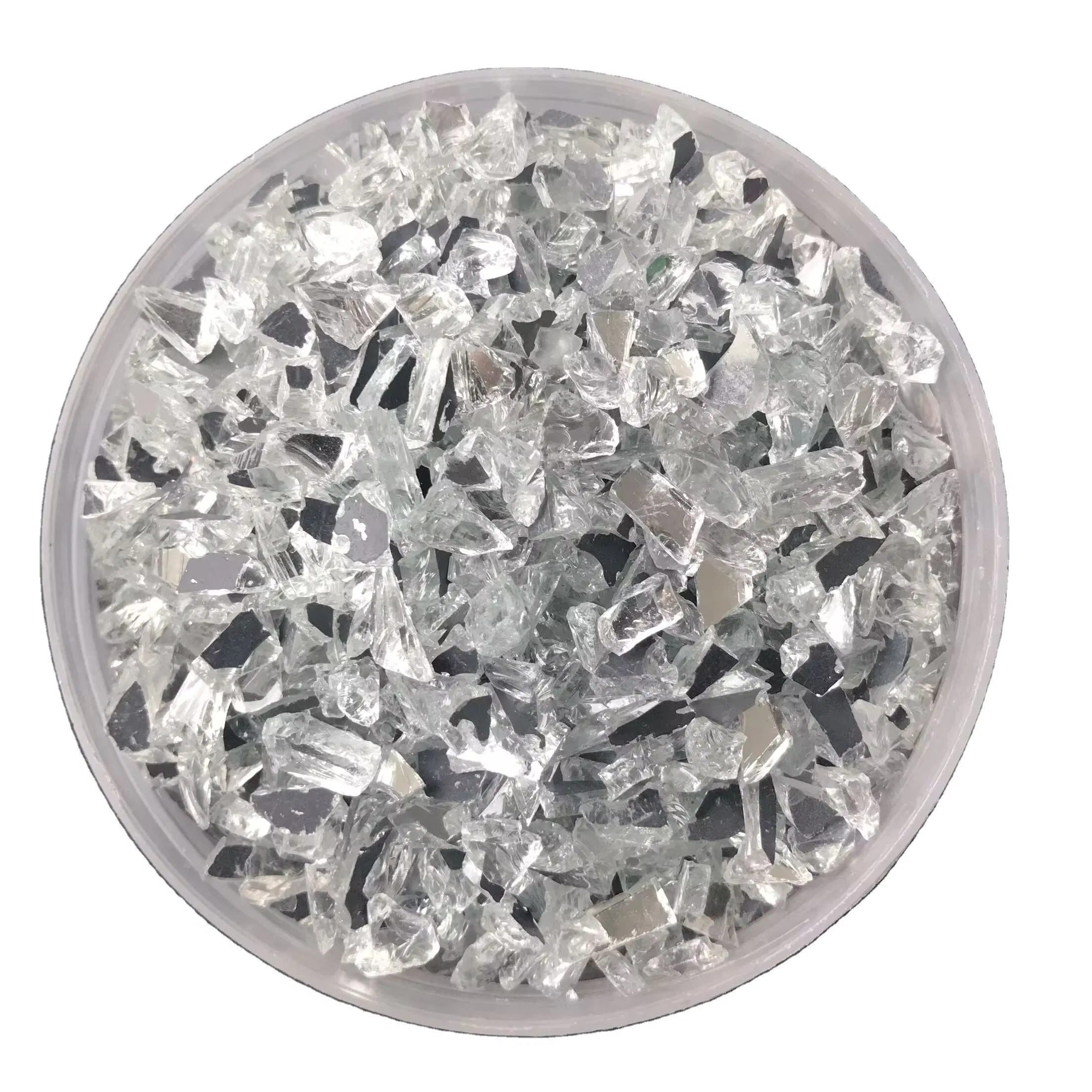 Clear Crushed Glass Sand Factory Price Transparent for Terrazzo Flooring