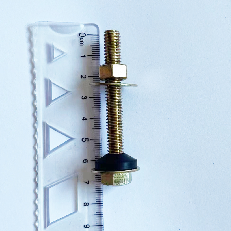 South American Chili Sanitary Ware Accesssories Wc Plumbing Fitting Toilet Hex Head Steel Bolt