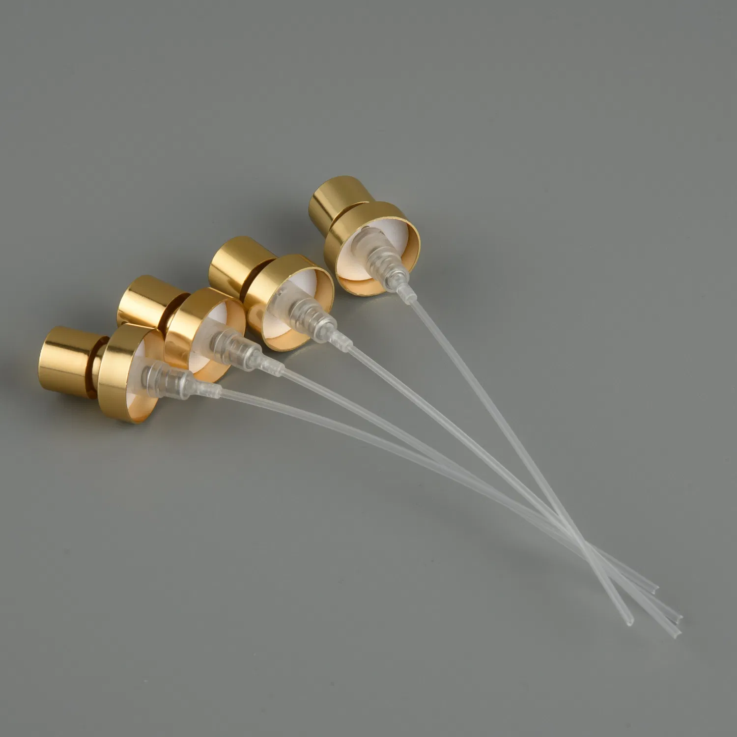 Gold Aluminum Mist Sprayer Screw Fine Perfume Crimp Sprayer