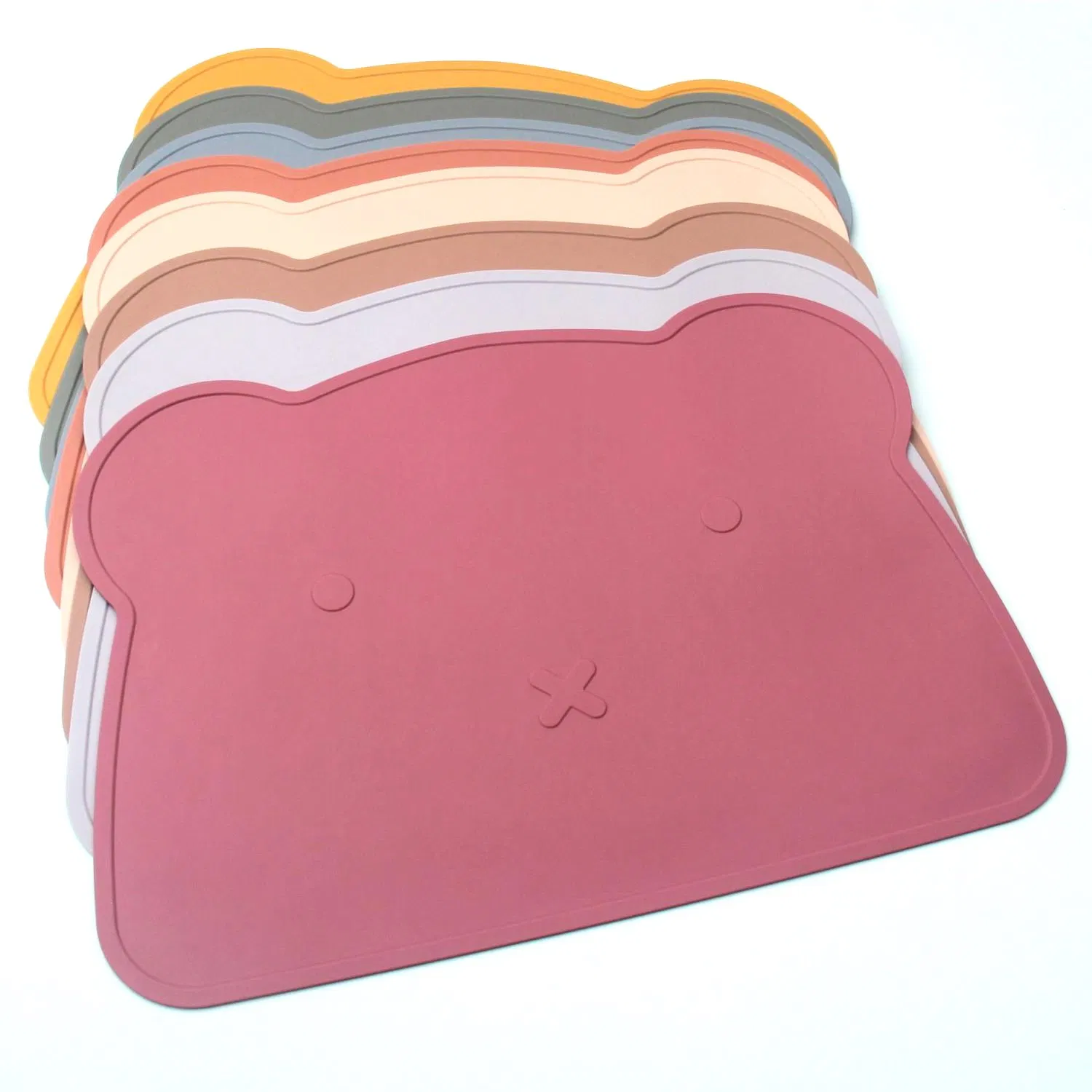 Силиконовый коврик для сушки посуды в форме медведя