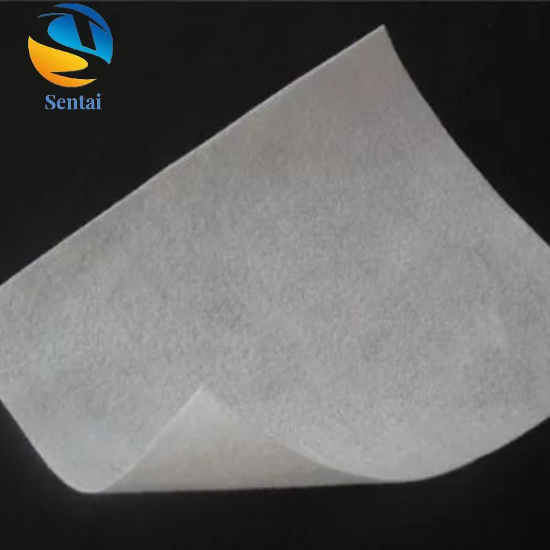 Short Wire Geotextile Holes Are Not Easily Blocked, High Permeability, Corrosion Resistance, Short Wire Needle Punched Non-Woven Geotextile