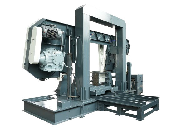 Ленточная пила по металлу полуавтоматическая козловая 1200 мм