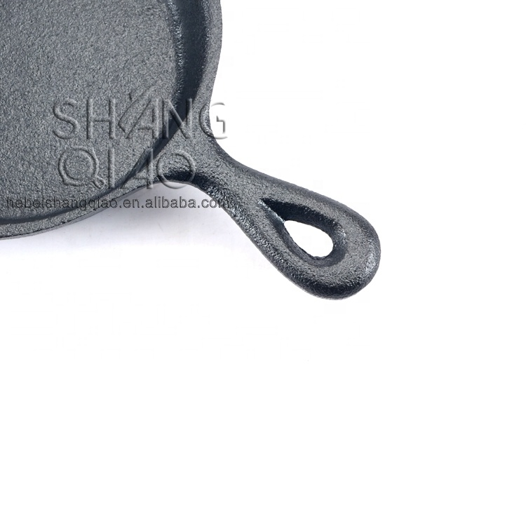 Чугунная мини-сковорода для яиц с предварительной прокалкой