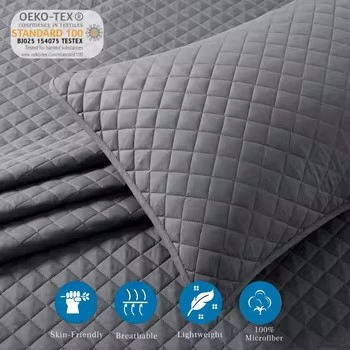 All Season Suitable Ruffle Decor Coverlet Bedding Set