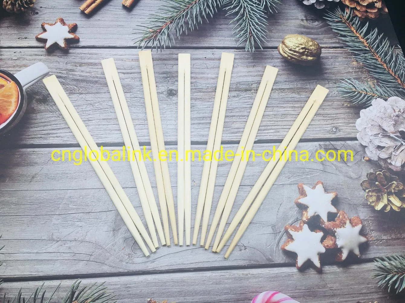 Disposable Bamboo Chopsticks with Paper Packing