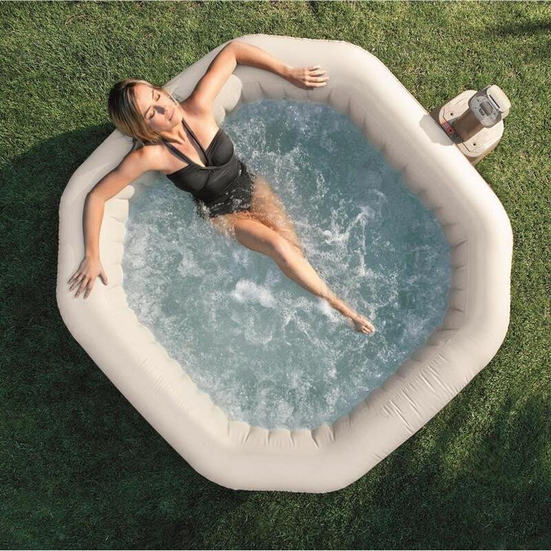 Надувной СПА-бассейн на 4-5 человек с пузырьковыми форсунками