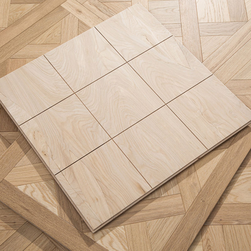 Паркетная доска Luxury 600x600 мм, инженерная древесина, щеточная обработка