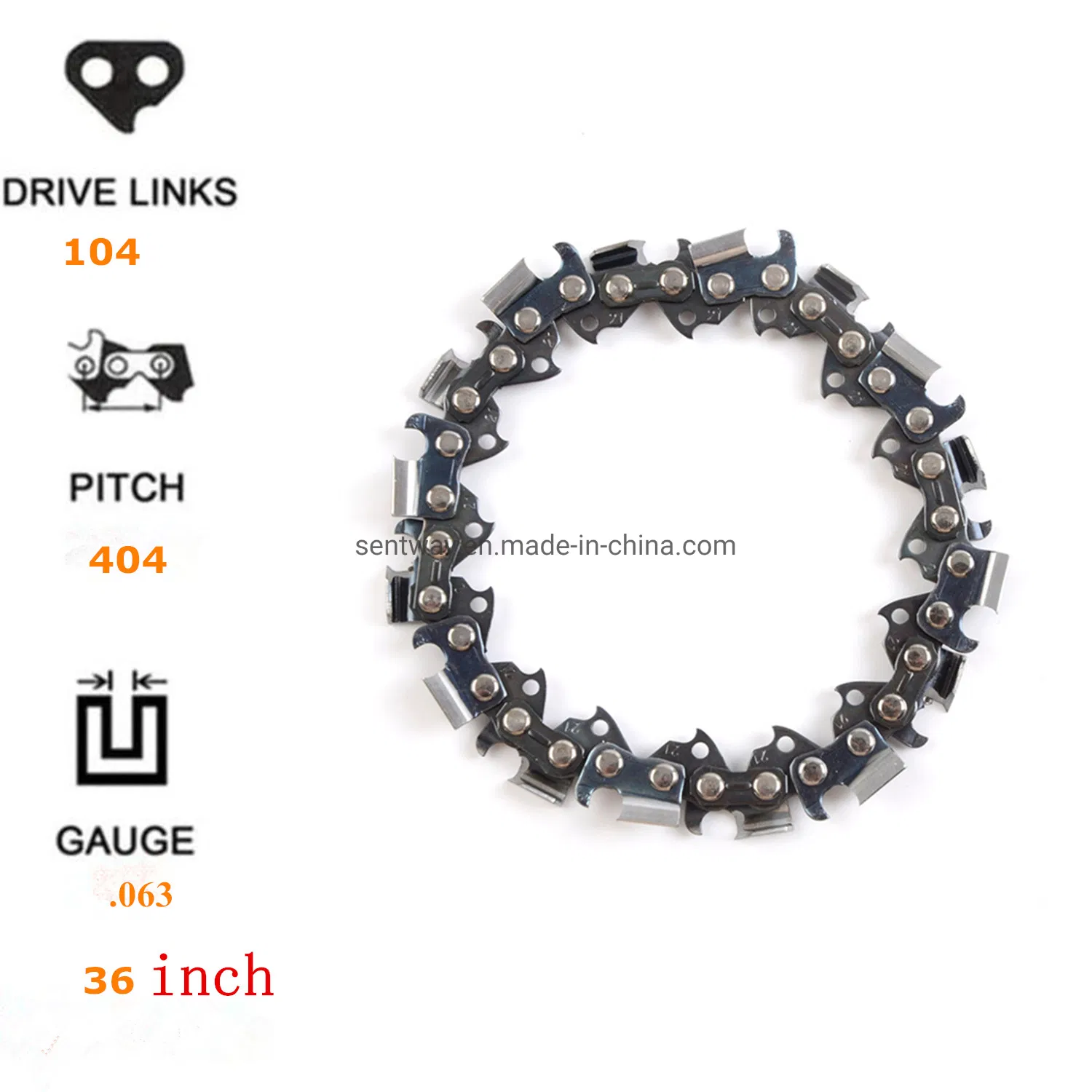 Phbx® 100FT Roll. 404” . 063 Full Chisel Saw Chain Wagners