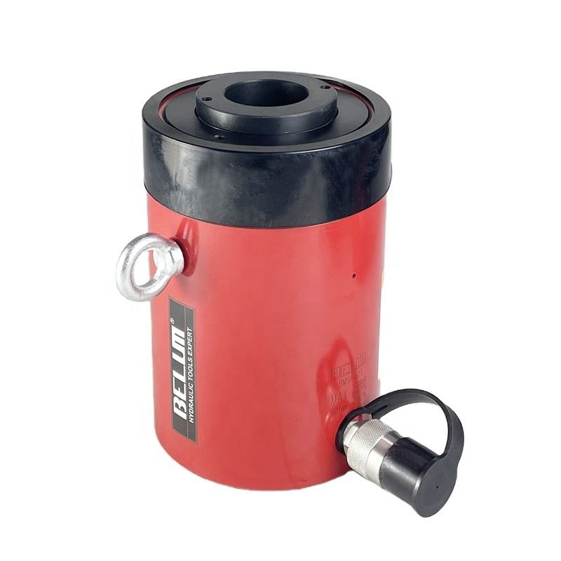 60 Ton Hollow Plunger Single Acting Hydraulic Cylinder Jack
