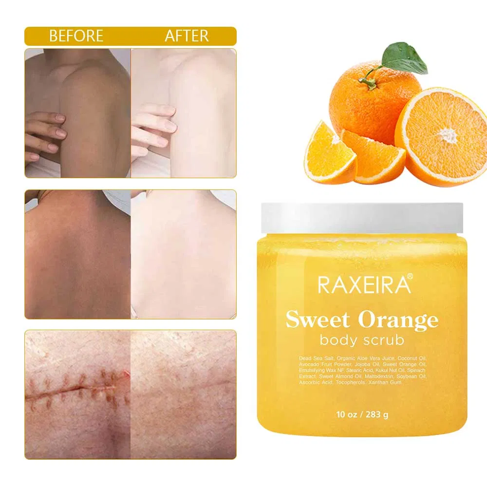 Nourishing and Exfoliating Pure Sweet Orange Body Scrub for All Skin Types
