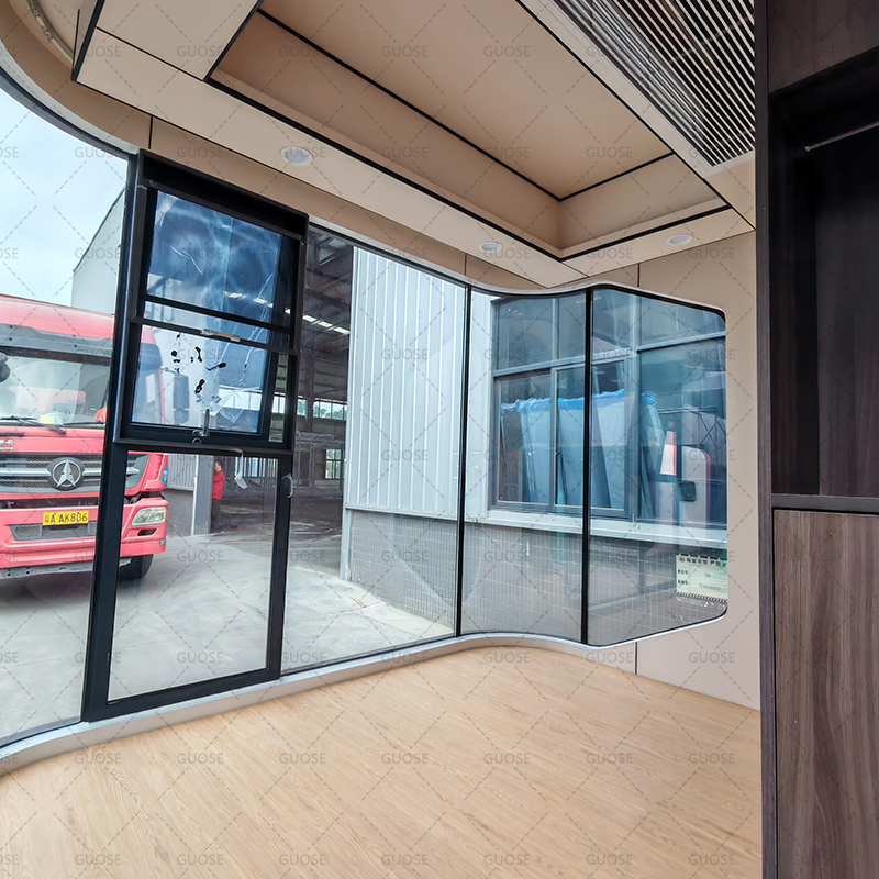 Luxury Camping Modular House Living Balcony Container Modular Prefabricated House Prefab House Tiny House Capsule House