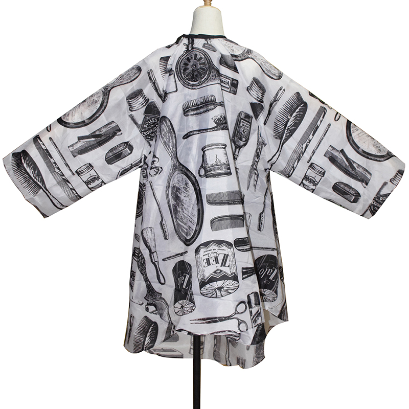 PRO Barber Shop Hair Cutting Salon Cape New Design Polyester Pongee Barber Cape for Adult