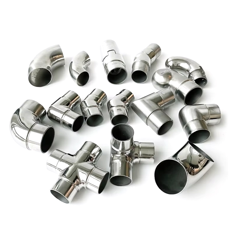 Made in China Price Custom Precision Stainless Steel Handrail End Cap Glass Railing Cover for Household Stair Parts