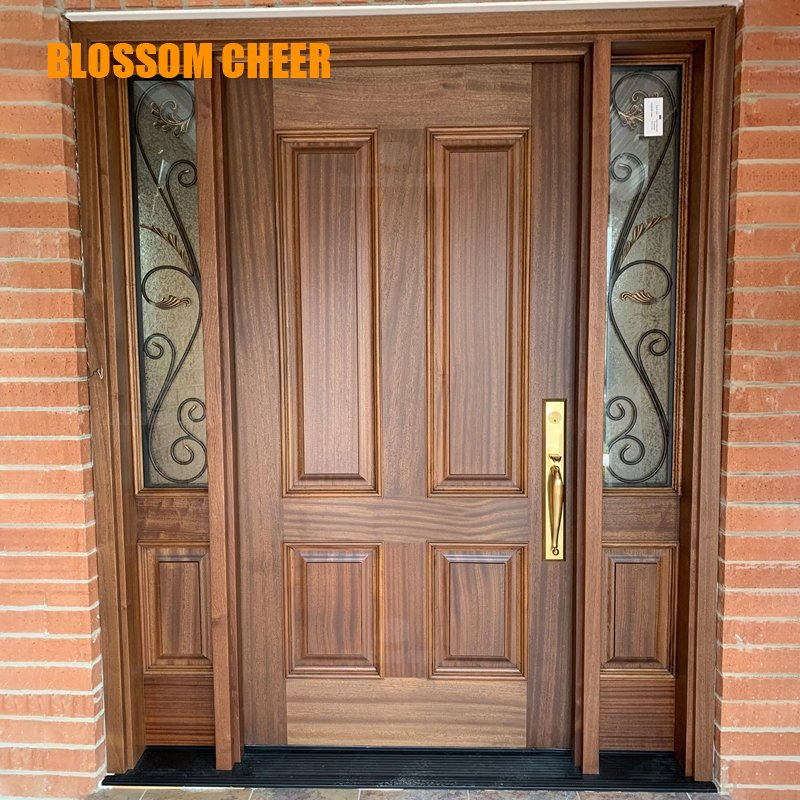 Modern House Interior Standard Room Solid Design Wooden Door