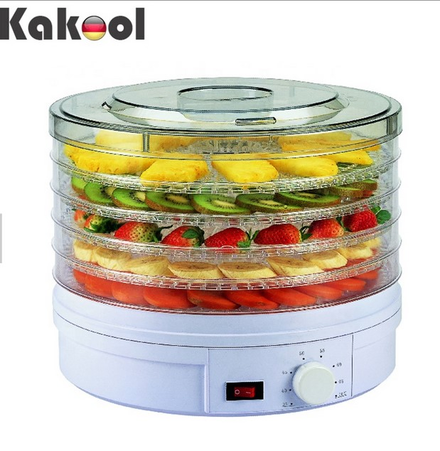 32cm Dia 5 Trays Electric Food Dehydrator Fruit Drying Machine