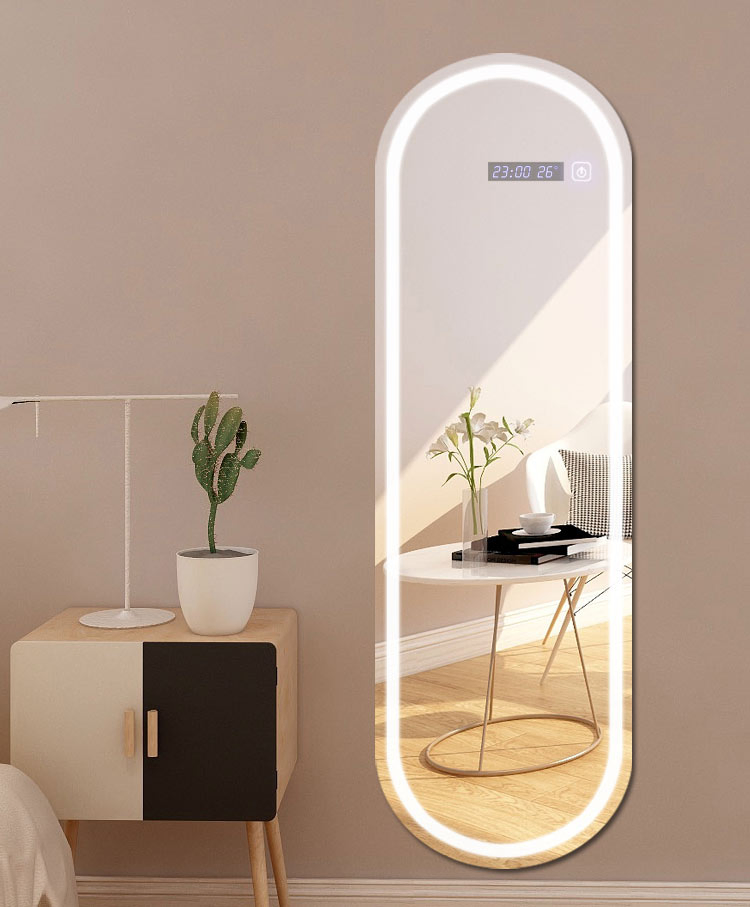 Clear Sheet Glass / Double Coated/Antique/Bathroom Aluminium or Silver/Smart LED Makeup Mirror with Frames/ Multi Function for Bathroom/House Decoration /Wall