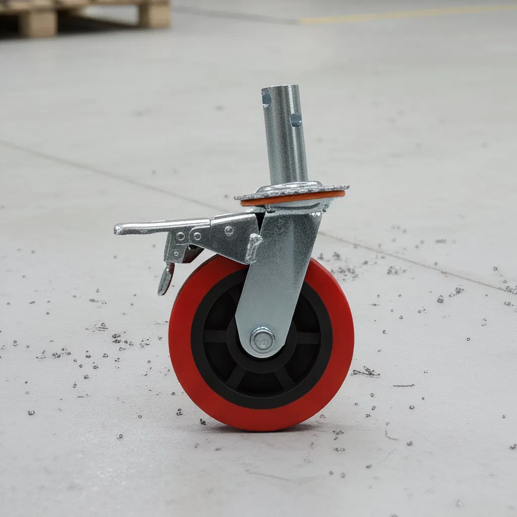 Heavy Duty Q235 Steel Frame Tower Scaffold Wheels for Sale