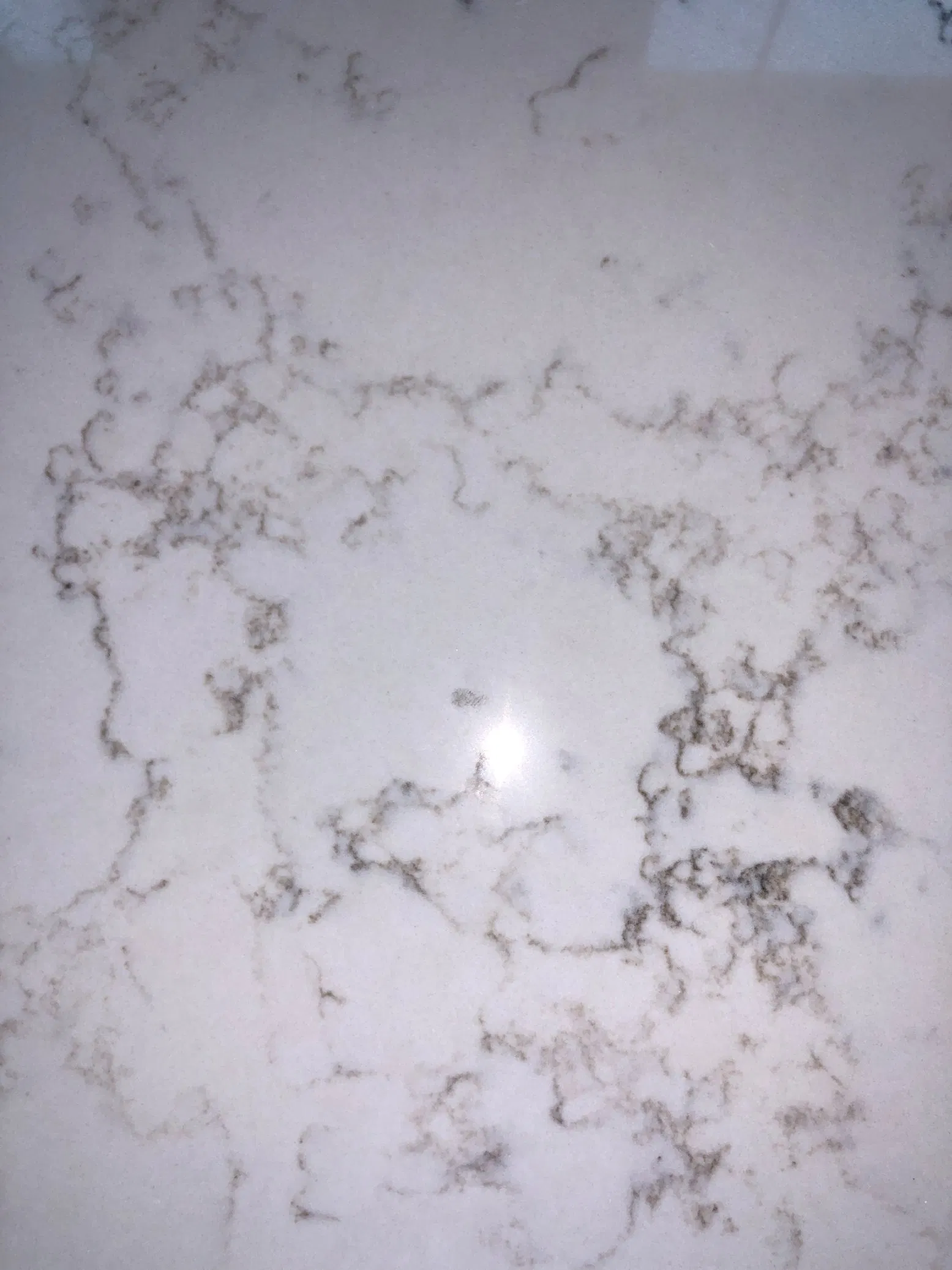 Engineer Artificial Stone Carrara White Quartz Countertop