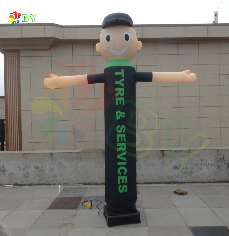 Boyan Cheerful Inflatable Advertising Sky Dancer Balloon Dancing Air Man for Sale