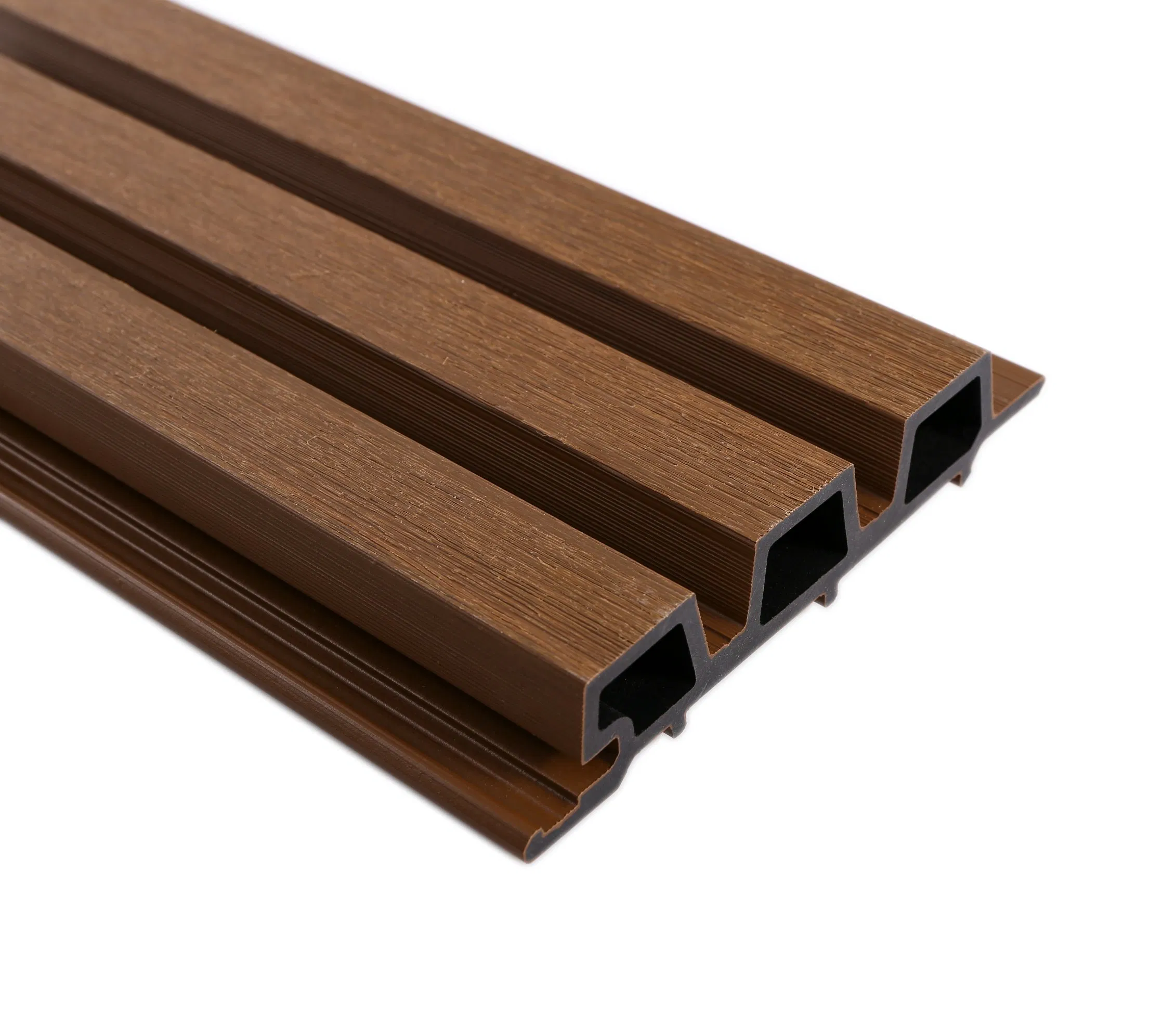 166*33 High Quality WPC Capped Castellation Cladding Wall Panel Construction Building Material