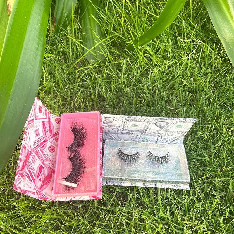 Hot Sale Private Label False Lashes 25mm 3D Mink Eyelashes