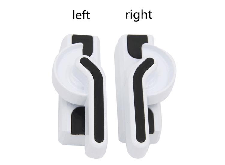 Nisen Cl01-L/R UPVC Window Door Hardware Crescent Lock for Sliding Window Aluminium Sliding Window Small Lock Moon Shaped Lock