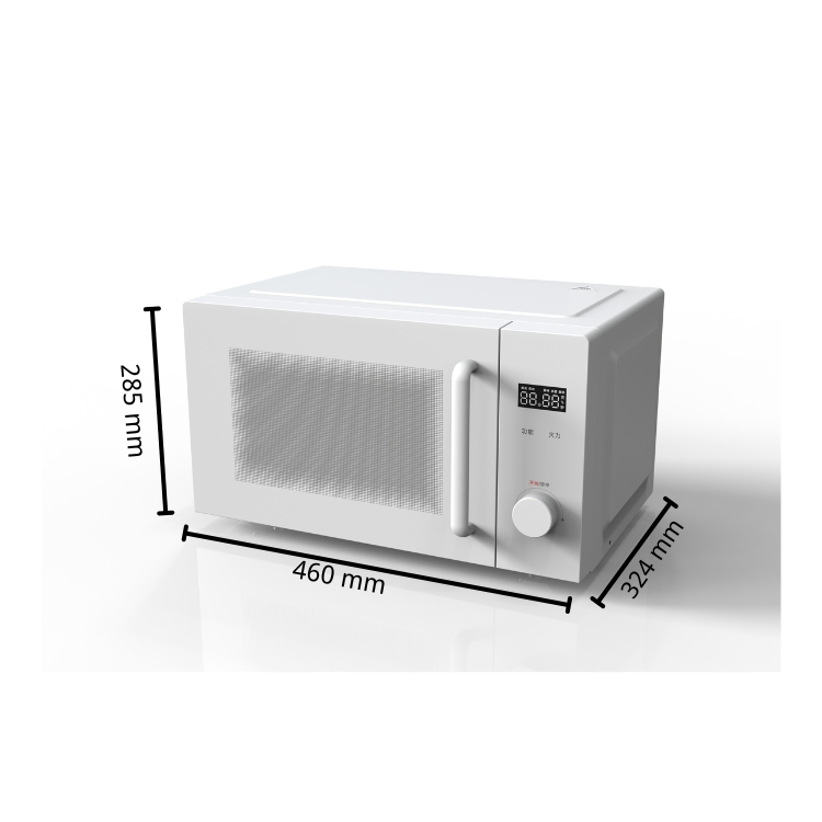 Daily Desktop Microwave Oven with Dual Control of Knob and LED