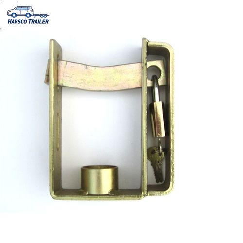 Zinc Plated Trailer Universal Towball Coupling Lock Hitch Lock Trailer lock