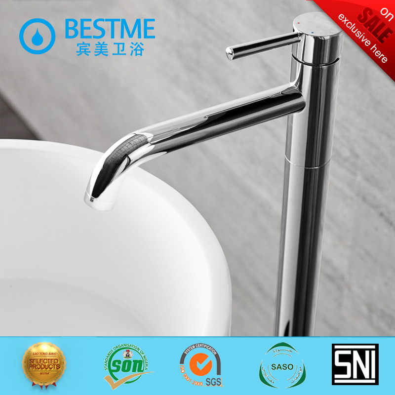 Bestme Factory Supply Frees Standing Floor Mounted Brass Shower Faucet (BF-7002)