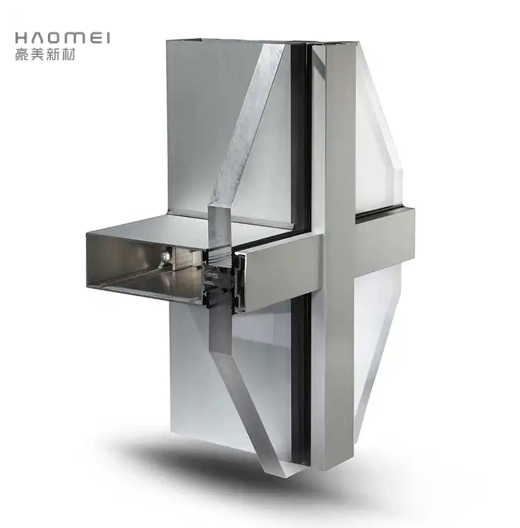 New Building Construction Extrusion Aluminum Profiles for Curtain Walls